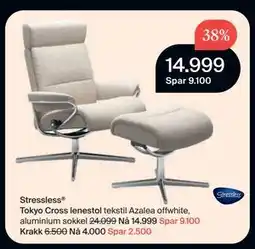Møbelringen Stressless Tokyo Cross lenestol tilbud