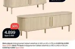 Møbelringen Meta TV-benk tilbud