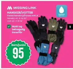 Sport Outlet HANSKER/VOTTER tilbud