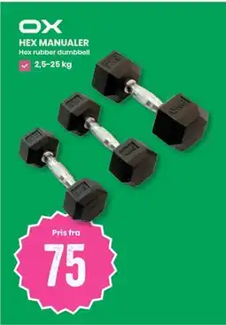 Sport Outlet HEX MANUALER tilbud