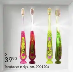 Sparkjøp Tannbørste m/lys tilbud