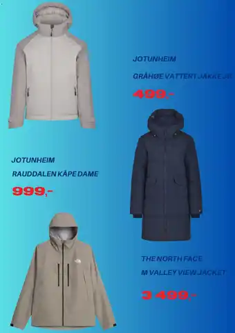Jotunheim gråhøe vattert jakke jr