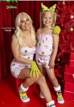Sparkjøp Dr.Seuss Topp/Shorts tilbud