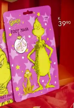 Sparkjøp The Grinch Foot Mask tilbud