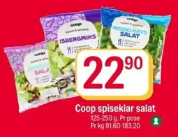 Coop Extra Coop spiseklar salat tilbud