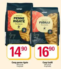 Coop Extra Coop penne rigate tilbud