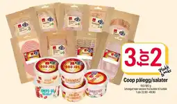 Coop Extra Coop pålegg/salater tilbud