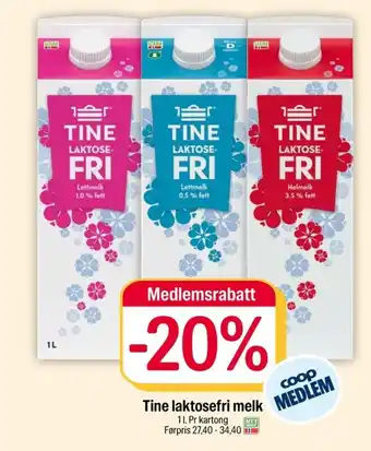 Tine laktosefri melk