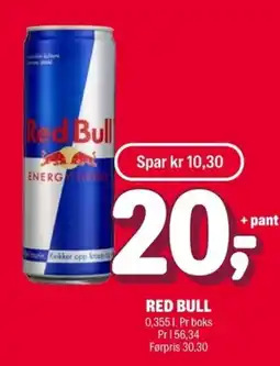 Coop Extra Red Bull Energy Drink tilbud