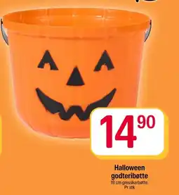 Coop Extra Halloween godteribøtte tilbud