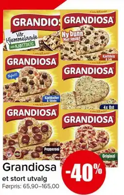 Spar Grandiosa tilbud