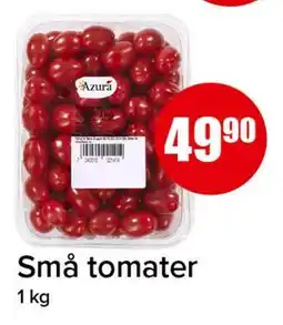 Spar Små tomater tilbud