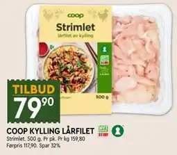 Coop Mega COOP KYLLING LÅRFILET tilbud
