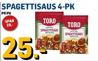 Toro Spagettisaus