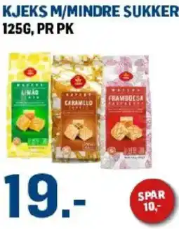 Price Lagerbutikk Kjeks m/mindre sukker tilbud