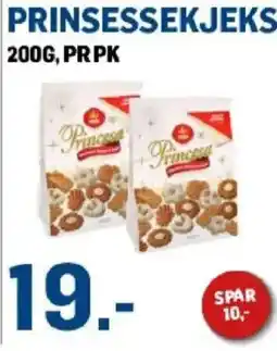 Price Lagerbutikk Prinsessekjeks tilbud