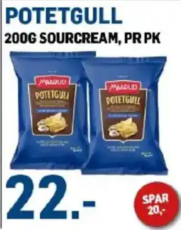 Price Lagerbutikk Marud potetgull tilbud