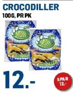 Price Lagerbutikk Crocodiller tilbud