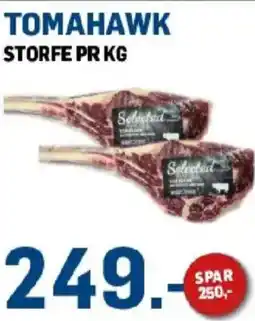 Price Lagerbutikk Tomahawk storfe tilbud