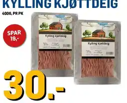 Price Lagerbutikk Kylling kjøttdeig tilbud