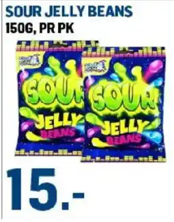 Price Lagerbutikk Sour Jelly Beans tilbud