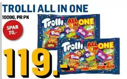 Price Lagerbutikk Trolli all in one tilbud