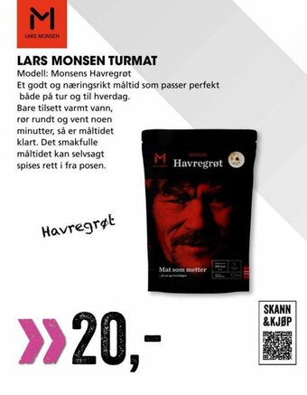 Sport Outlet Lars Monsen Turmat tilbud