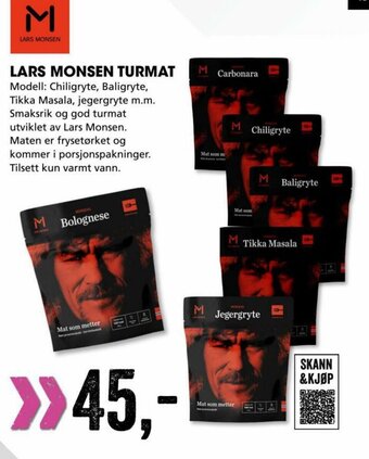 Sport Outlet Lars Monsen Turmat tilbud