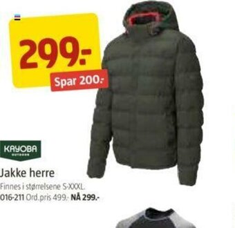 Jula Jakke herre tilbud