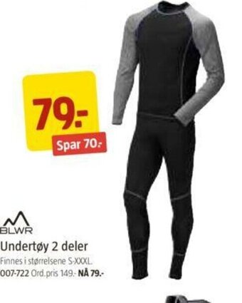 Jula Undertøy 2 deler tilbud