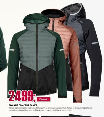 Sport 1 Johaug Concept Jakke tilbud