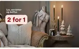 Kid Interiør Lys, servietter og duftlys tilbud