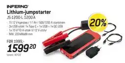 Thansen INFERNO Lithium-jumpstarter tilbud
