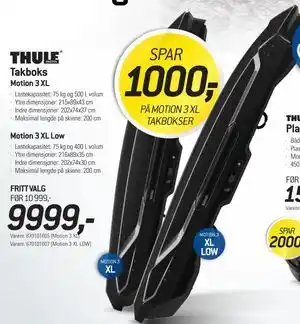 Takboks Motion 3 XL