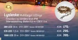 Thansen Lyslenke Multifarget LED-lys tilbud
