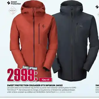 Sport 1 Sweet Protection Crusader GTX Infinium Jakke tilbud