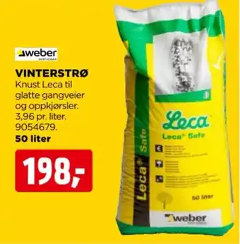 Weber Vinterstrø