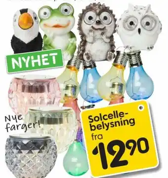 Rusta Solcelle-belysning tilbud