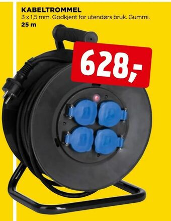 jem & fix Kabeltrommel tilbud