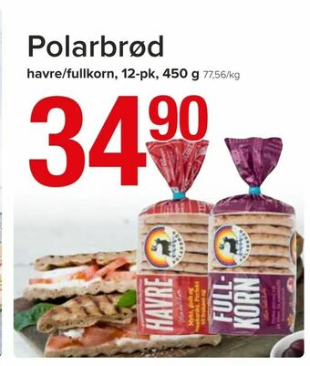 Spar Polarbrød tilbud