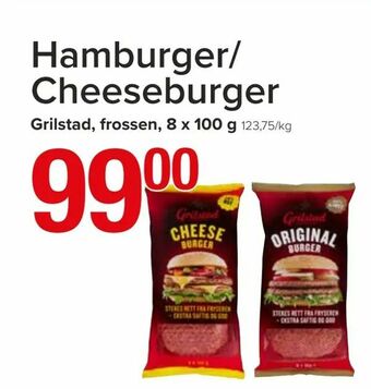 Spar Hamburger/ Cheeseburger tilbud