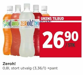 Meny Zeroh! tilbud