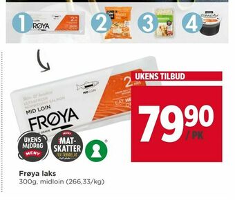 Meny Frøya laks tilbud