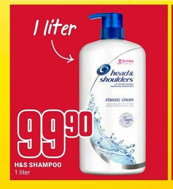 Europris H&S Shampoo tilbud