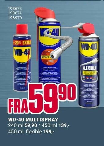 Europris Wd-40 multispray tilbud