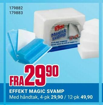 Europris Effekt magic svamp tilbud
