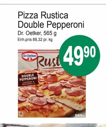 Joker Pizza Rustica Double Pepperoni tilbud