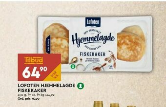 Coop Mega Lofoten hjemmelagde fiskekaker tilbud