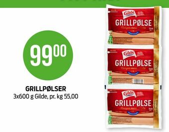 Kiwi Grillpølser tilbud