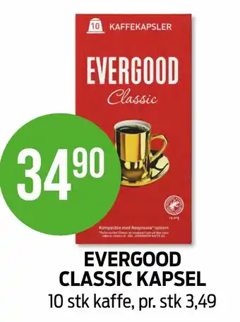 Kiwi Evergood classic kapsel tilbud
